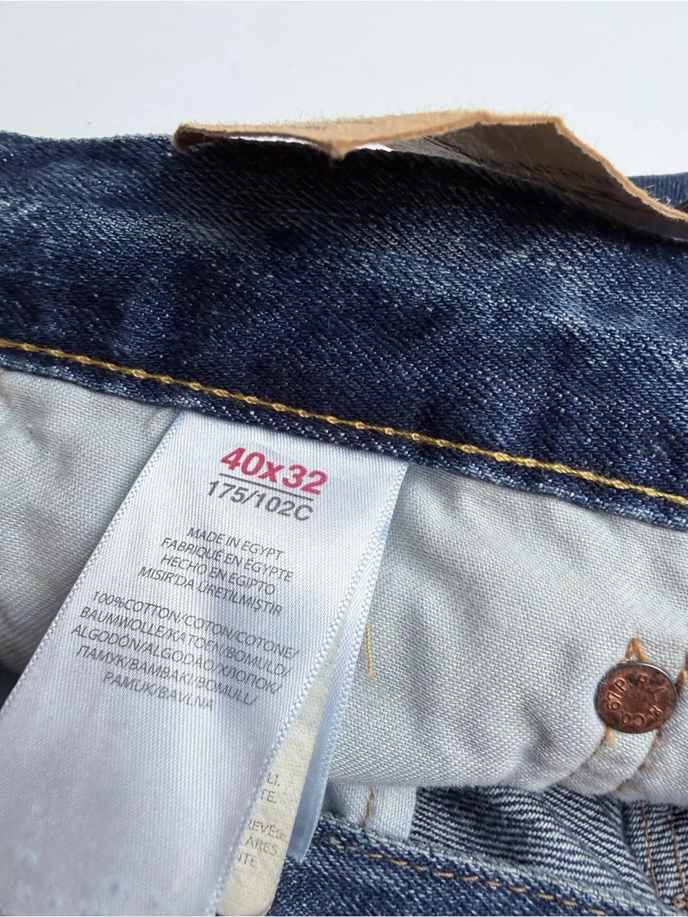 Polo Ralph Lauren The Varick Slim Straight Blue Denim Jeans Size 40x32 NWT